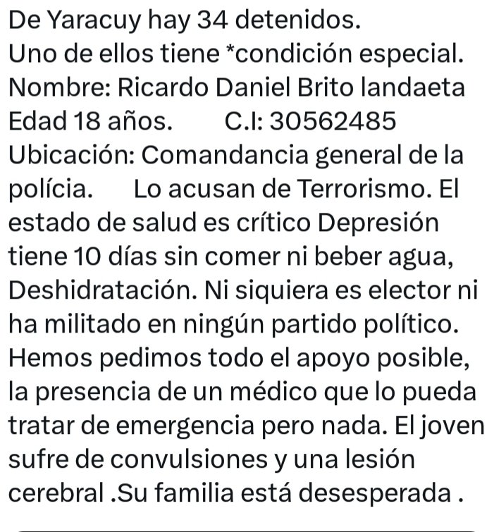 EarthquakeChil1's tweet photo. Ayudame a difundir por favor.. Una madre busca a su hijo desaparecido en Venezuela. https://t.co/pX0J6wOimI