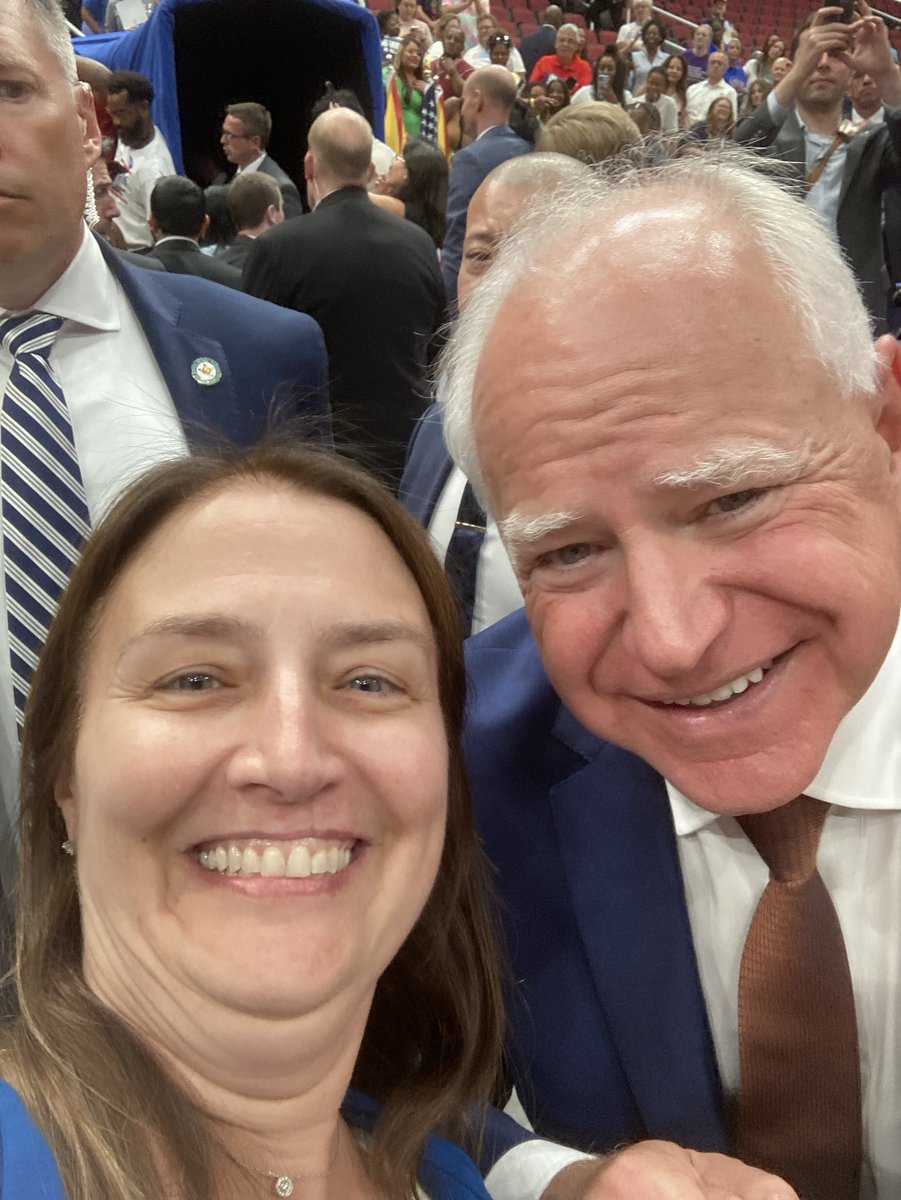 Misti_SavShep's tweet photo. The Phoenix rally was awesome! I got a picture with America’s dad, too!!! 

#Kamala2024 #KamalaforAZ #Harris2024 #Vote2024 https://t.co/UxIA1iVfv6