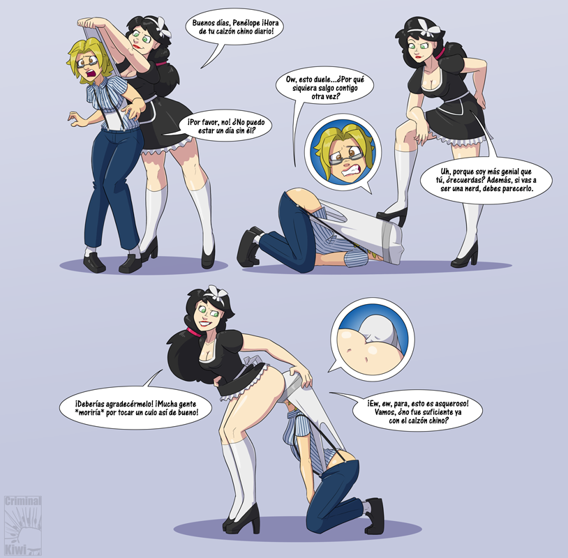 YunixFetishes's tweet photo. Versión en Español: "ChrisEThomas Commission 1"

Autor: @CriminalKiwi

Link a sus redes: https://t.co/1Eksncby0F

#wedgie #calzónchino #humiliation #nsfw https://t.co/2pefVwjeCz