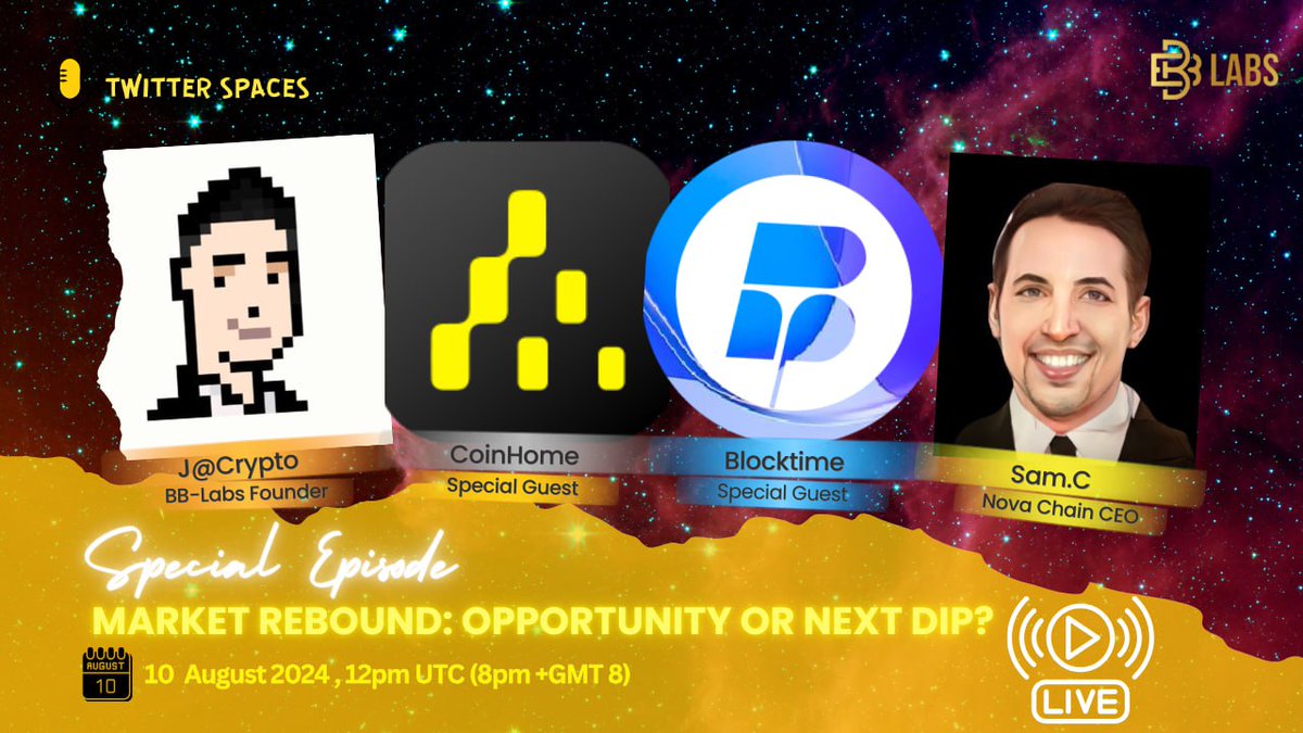 The market is rebounding—did you miss the dip? 🤔

Join us as we explore whether this surge is a golden opportunity or a dangerous trap. We've gathered top experts <a href="/CoinHomePro/">CoinHome</a>, <a href="/BlockTimeNews/">BlockTime</a>, and <a href="/novachaintech/">Nova Chain</a> to break down the risks and rewards.

🔗 Don’t miss out: