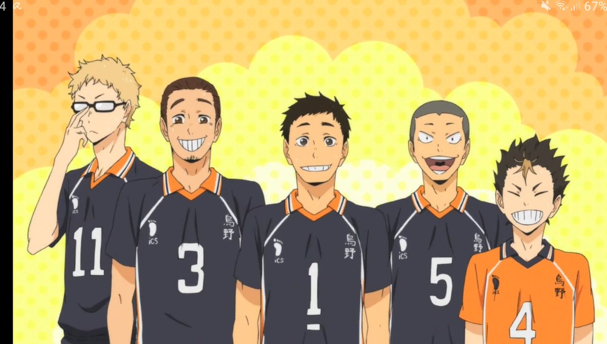 lord_rayne's tweet photo. ✨haikyuu anime capitulo 21: kageyama es sacado del juego remplazado por Sugawara, esto refresca la moral del equipo,Sugawara estuvo observando y sabe que el rematador de Aoba es lento y envia a hinata a bloquear pero Oikawa vuelve al turno de sacar y gana el 1er set. #Haikyuu https://t.co/YnlyMP2BnX