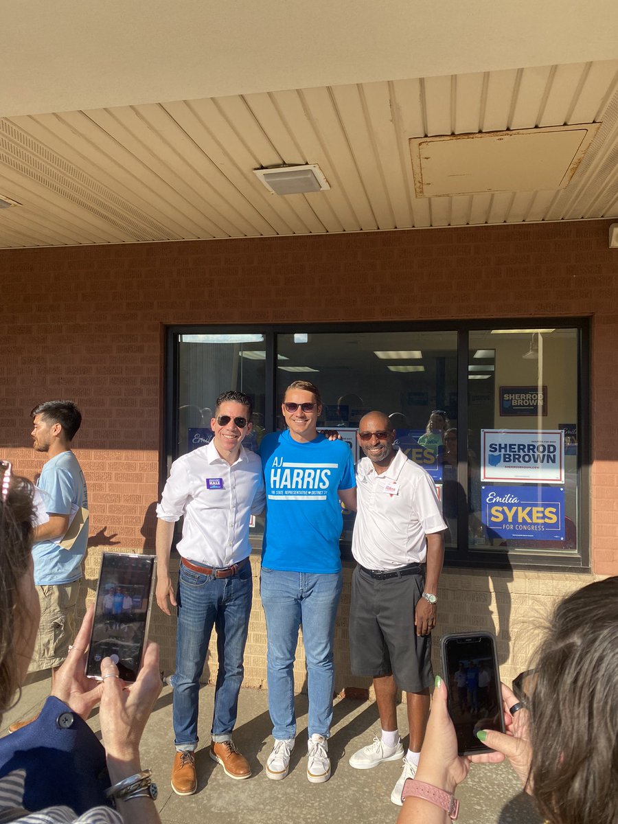 AJHarrisOH's tweet photo. I can’t wait to go to Columbus with these folks and deliver BIG for Summit County! The enthusiasm is infectious, but the real work is winning, and we must meet folks where they are! https://t.co/GZyrMufwwB