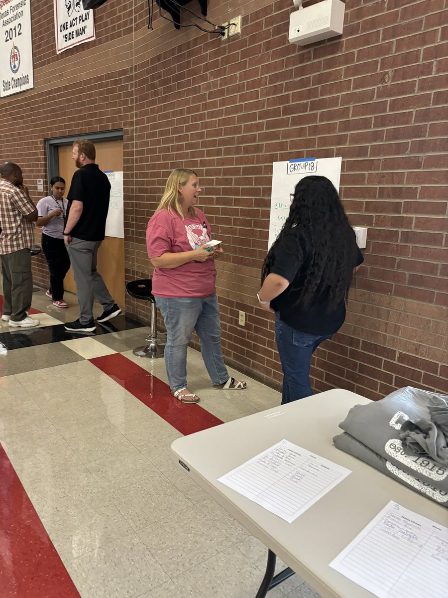 ladonnaschwab's tweet photo. CFB Secondary Math participating in BTC task! #cfbproud #WeAreCFB @cfbisd https://t.co/KBF6BgQVeg