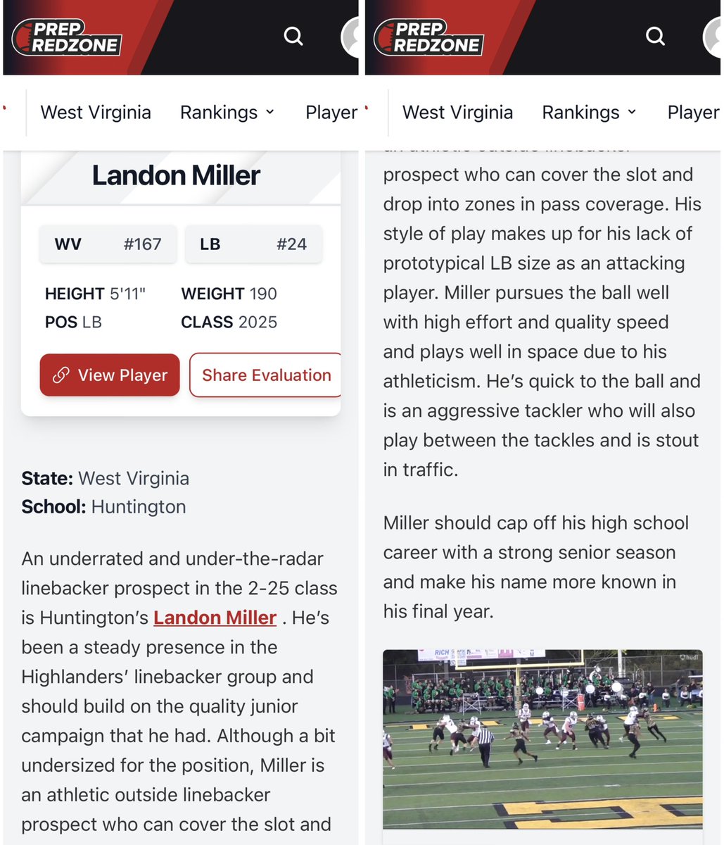 Landon Miller (@lmiller__10) on Twitter photo Appreciate the article <a href="/PrepRedzoneWV/">Prep Redzone West Virginia</a> can’t wait for the season! Let’s work <a href="/billyseals47/">billy seals</a> Appreciate the article <a href="/PrepRedzoneWV/">Prep Redzone West Virginia</a> can’t wait for the season! Let’s work <a href="/billyseals47/">billy seals</a>