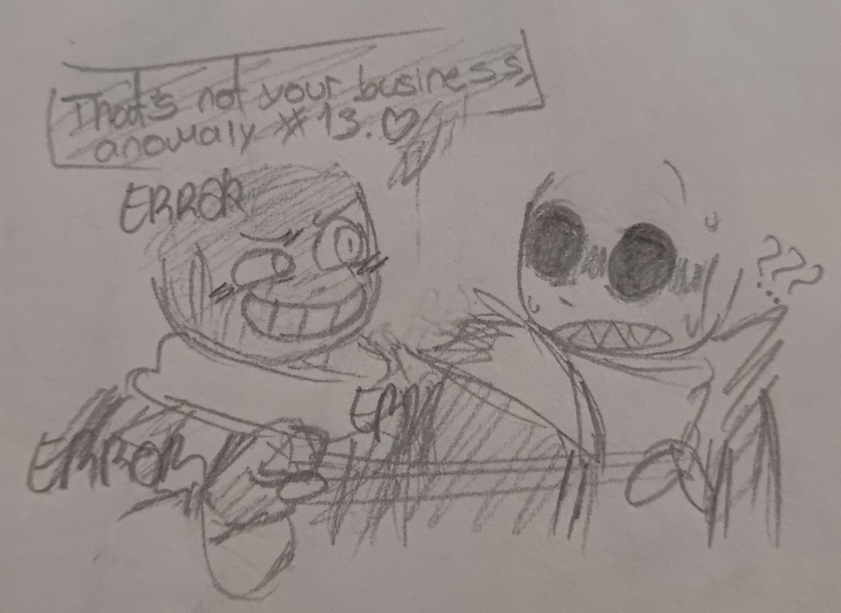 Emec_Apzy's tweet photo. A silly thing.
#errorsans #fellsans
#fellglitch #errorxfell https://t.co/W3JmcxSHXh