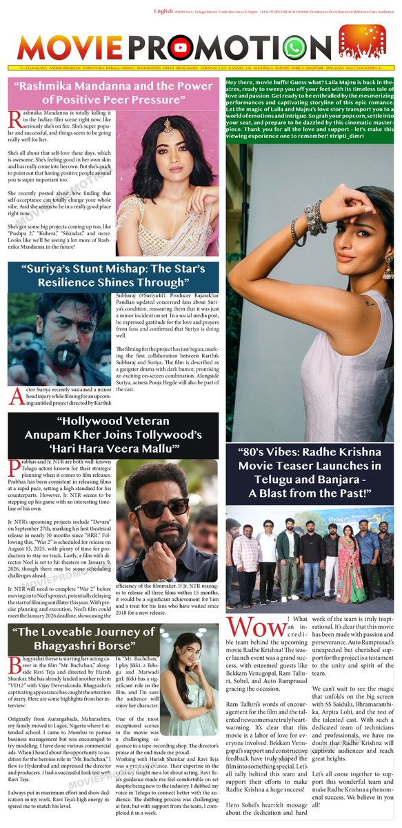 moviepro24's tweet photo. #VineshPhogat #NeerajChopra, #IndiaAtOlympics #MaghaKeBarse #NTRNeel #GravityFalls #SmackDown📷 #OnePlusOpen #DepthCampaign #NeerajChopra
#AmanSehrawat #ArshadNadeem #MaghaKeBarse
#ImaneKhelif #MaheshBabu𓃵 #TheGreatestOfAllTime #RomanReigns . #INDvsESP #Moviepromotion https://t.co/yvm2FxOk0K