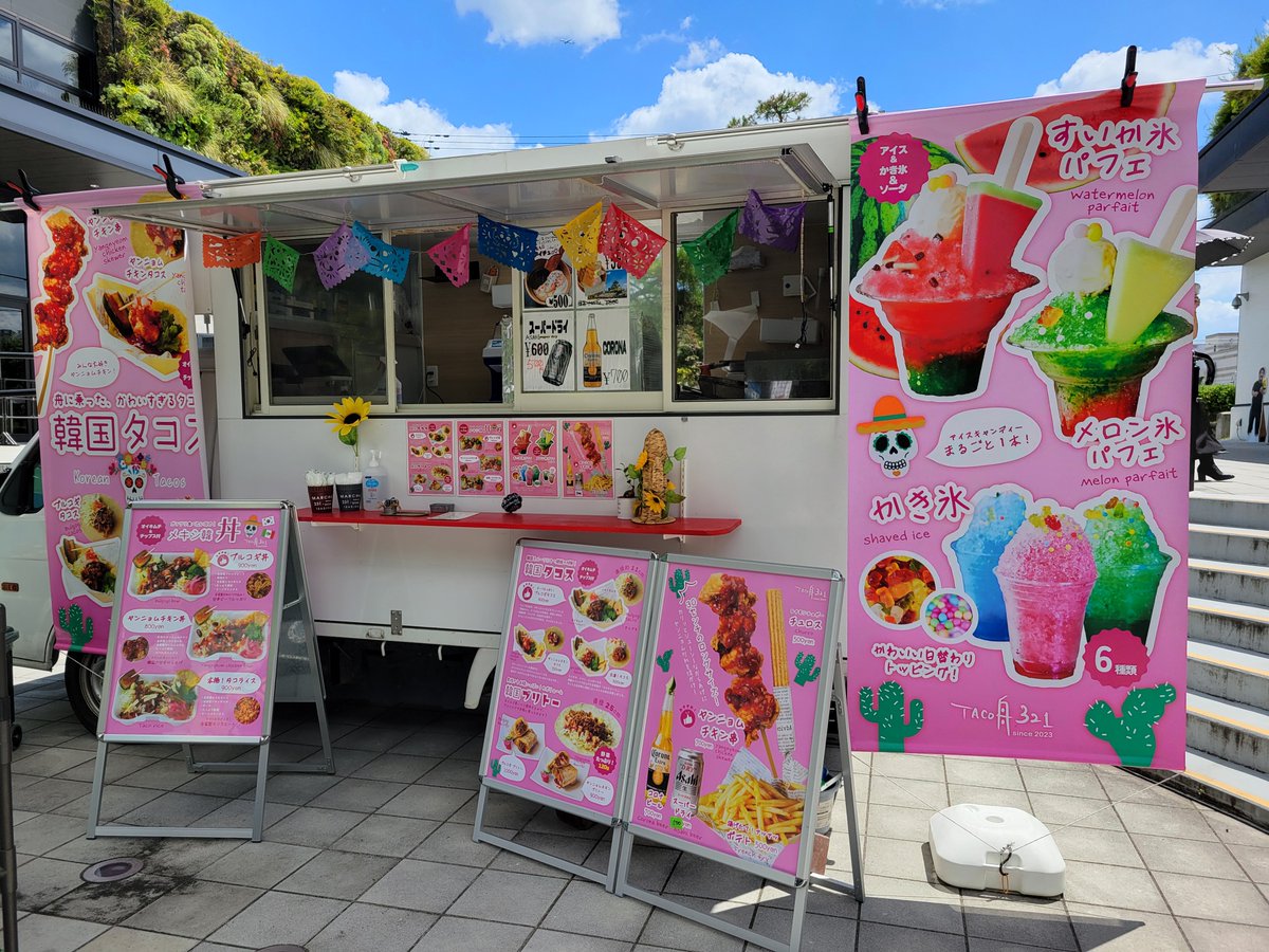 パンケーキ タコス ガスグリラー BBQバーベキュー キッチンカー パンケーキ タコス ガスグリラー BBQバーベキュー キッチンカー