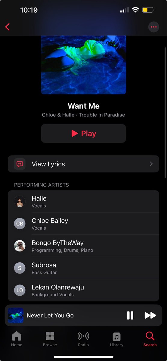 lekanofficiall's tweet photo. “Want me” by @ChloeBailey ft @HalleBailey with added vocals by yours truly 🤞🏾

Grateful to be of service on this one. https://t.co/ioJIyYvRMX