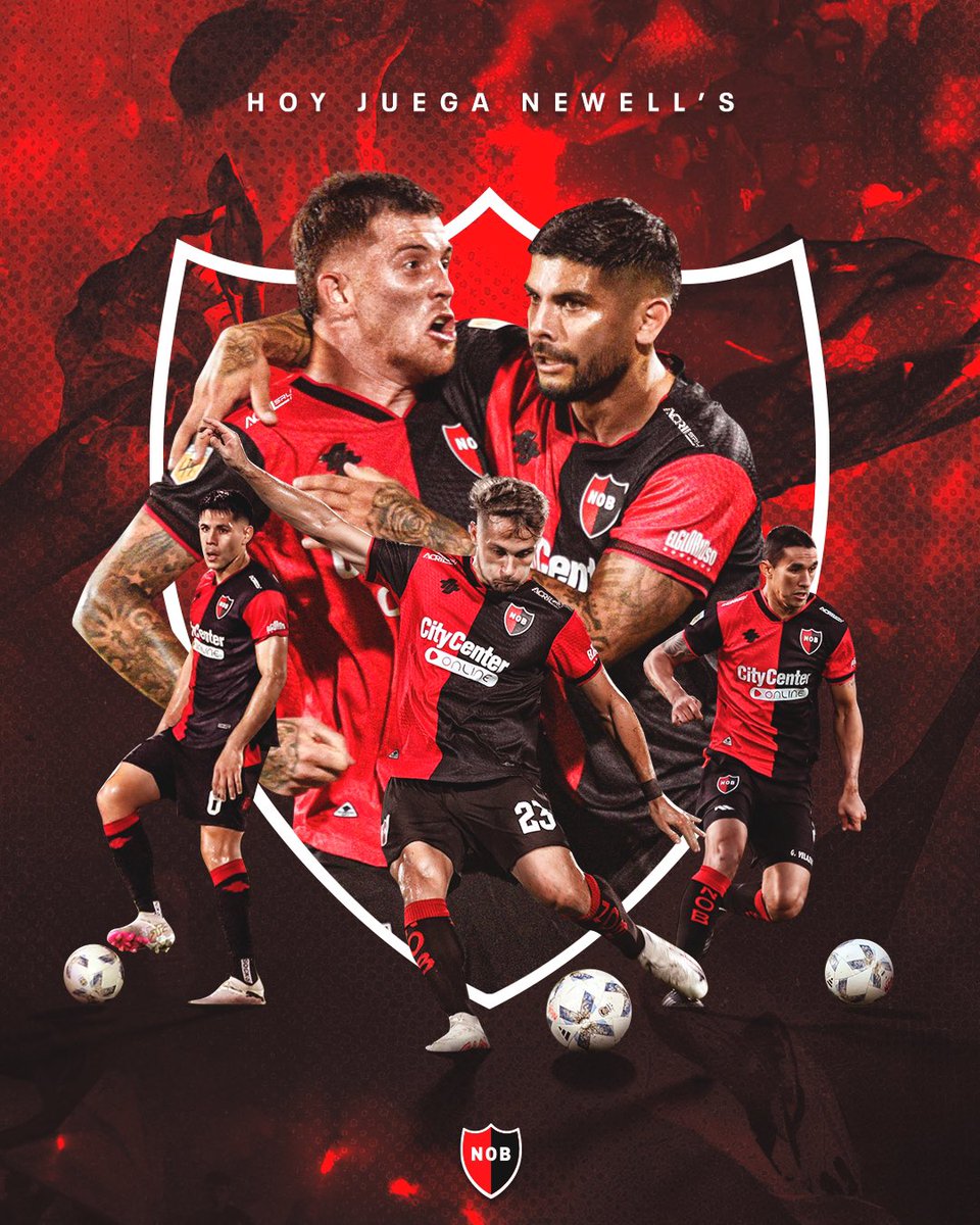 ¡Por estos colores, por esta pasión!

#HoyJuegaNewells 🔴⚫