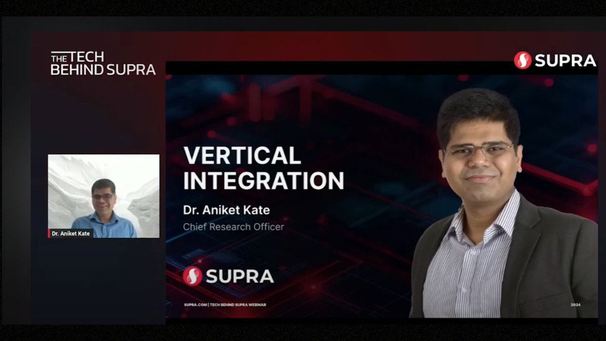 kelwin_shen's tweet image. 2/ Supra secret to success is vertical integration. By managing every development stage, we ensure top-notch quality and rapid innovation, resulting in smoother feature implementations. 💡 #SupraTech