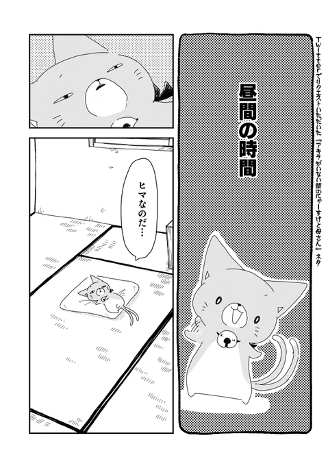 小さな猫またと少年が出会った話。23話(1/2)【過去作】  #漫画が読めるハッシュタグ #うちのねこマタ 
