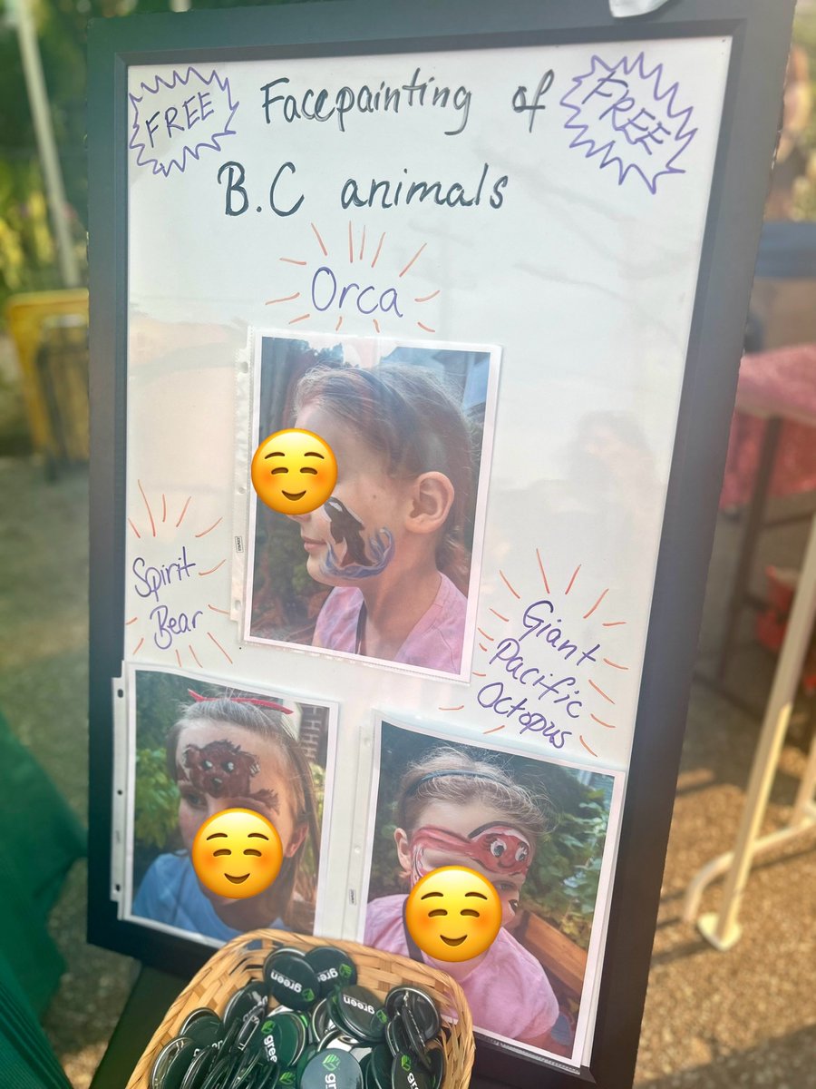 VanGreens's tweet photo. 🎨 VanGreens are having a blast at @vanmuralfest 🖼️ Join us for kids’ face painting, vibrant art, and your chance to share what matters most to you in your community. Let’s paint a brighter future together! 💚 #MuralFest https://t.co/KIuISqHyND