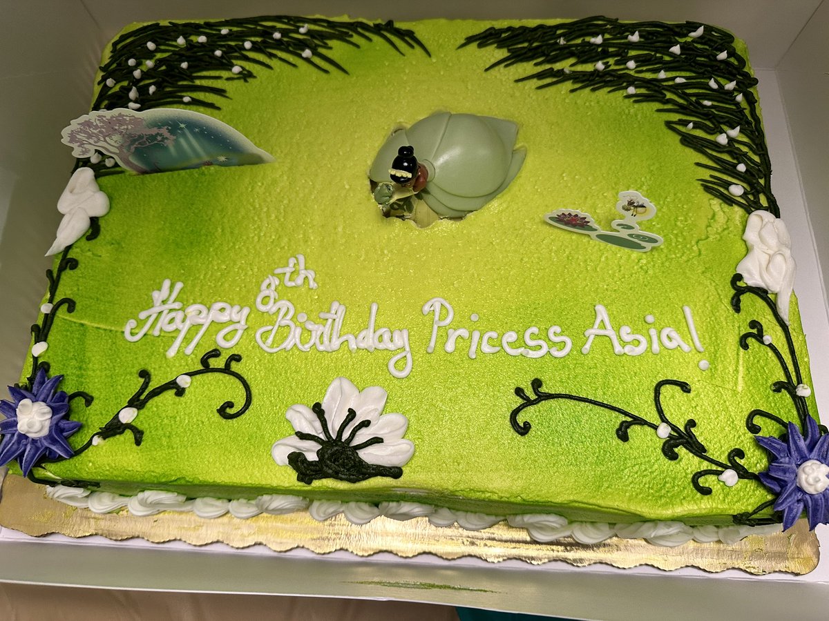 pulliamofficial's tweet photo. @Publix you guys ruined my little girls birthday cake. This is ridiculous and your store failed to take care of us. How do you misspell Princess. But more importantly why did they not double check before putting it up for pick up. https://t.co/8nNb2j5MJu