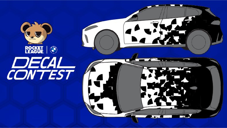 itsbearzilla's tweet image. Here is my submission for #RocketLeagueBMWDecalContest #contest