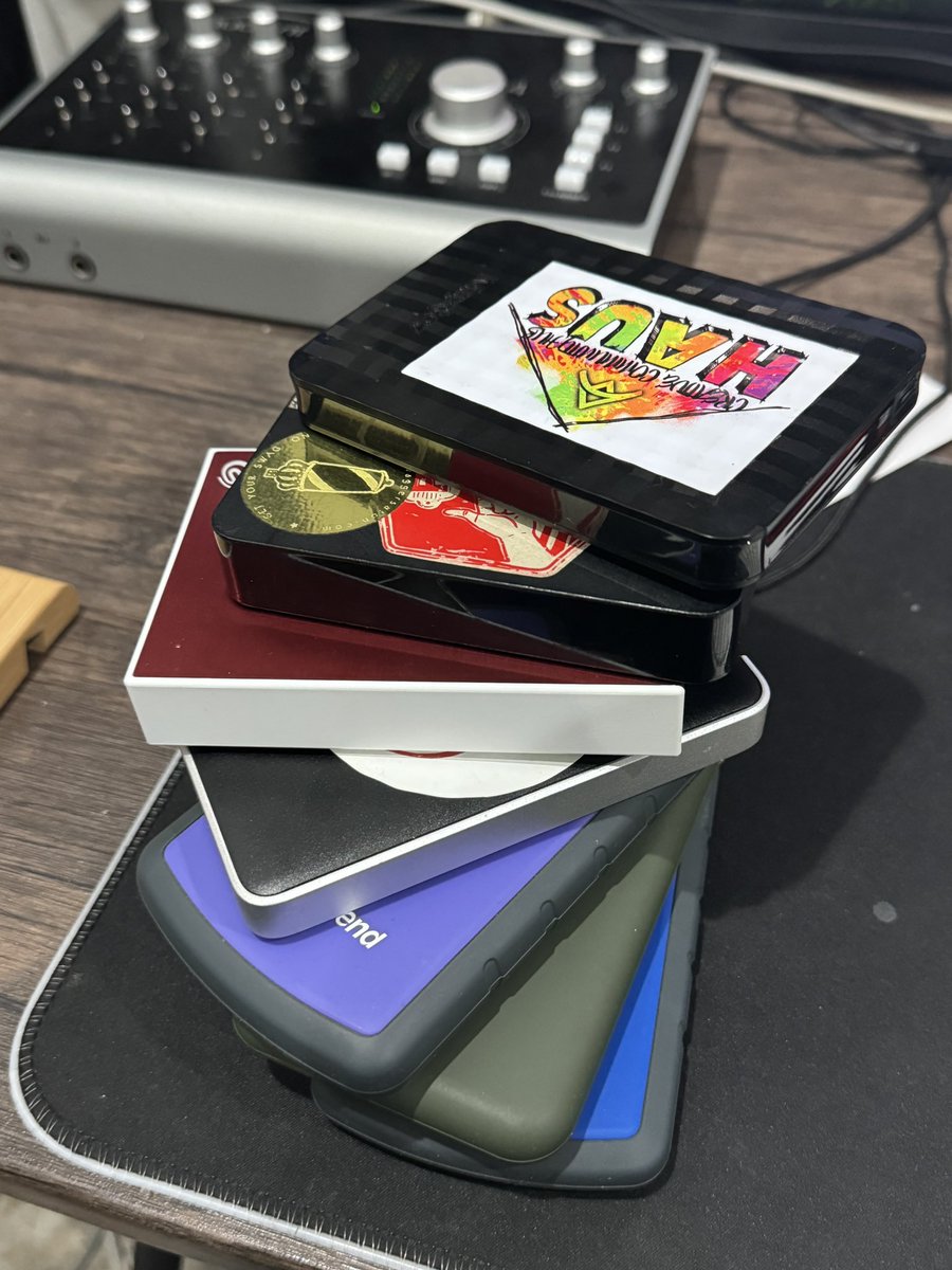 DecipherBKI's tweet image. Another thing a photog/music producer can never have enough of