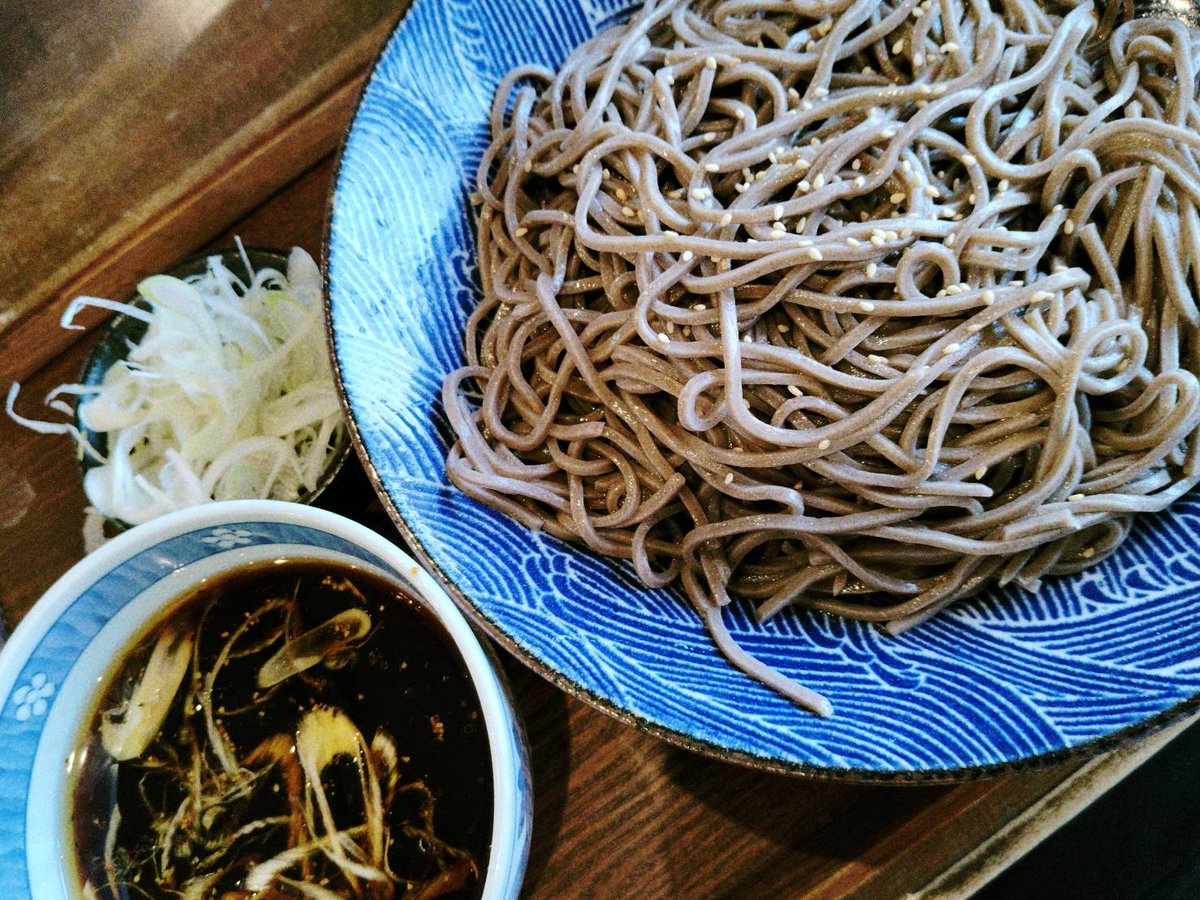 Miko_miko1990's tweet image. みこ飯休憩中！！！
ジャジャジャジャーン！！！

ざるそばつけ麺な！

ご飯屋さんありがとうな！