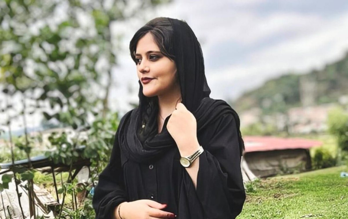 In September of 2022, Mahsa Amini, a 22-year-old woman from Iran's oppressed Kurdish minority, was stopped and arrested by Iran's 'morality' police, who routinely detain women who do not comply with their abusive and discriminatory religious laws.

She was pushed into a police