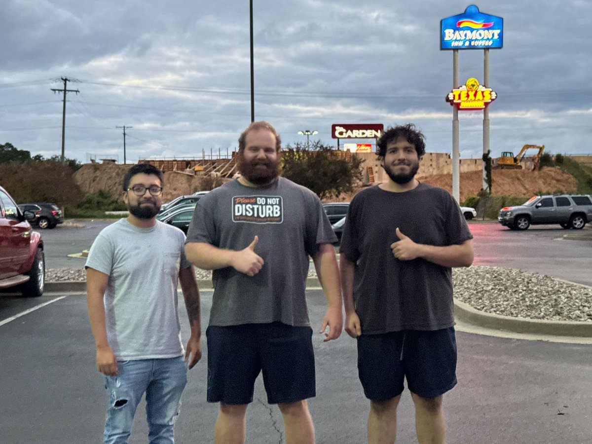 Crazy trip so far! On to Ohio with the niggas.