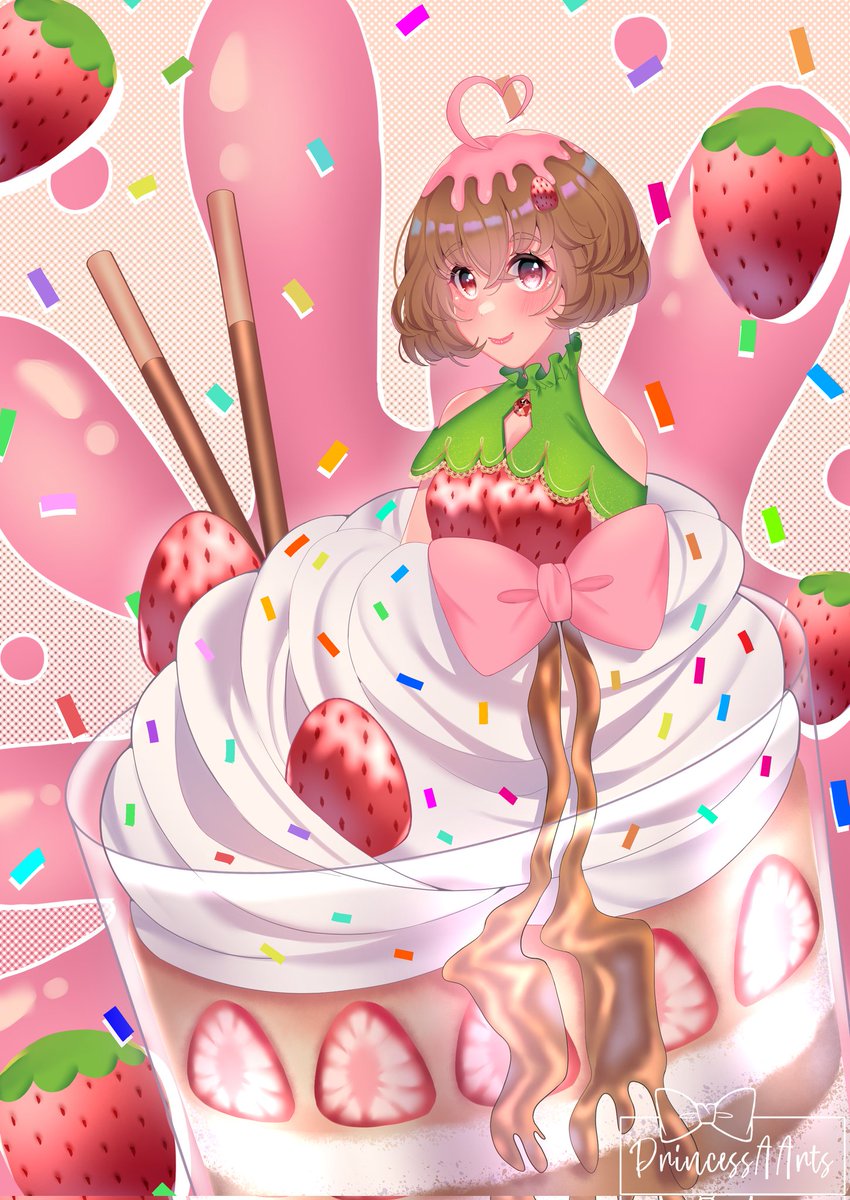 princessaarts's tweet photo. Chooo choo! 🚂🚂

The art train arrived at the destination! Time to go at the next station! 

@velerious @Tenchi_Mayo @besidoesart 

(Sorry for the mention OvU) 🌸🌸 https://t.co/EHwUOduDUw