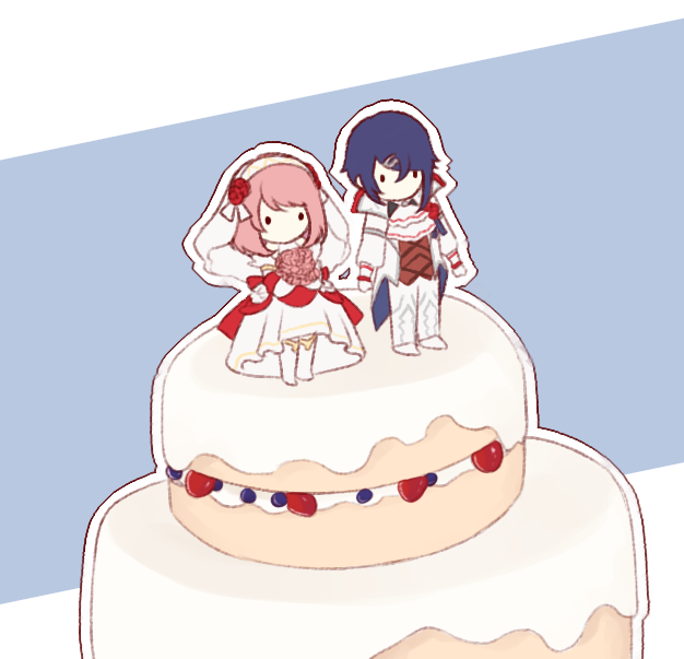 #lapcrystday #スタラピ drew for three of the day's prompts! ring, lie, and wedding respectively!