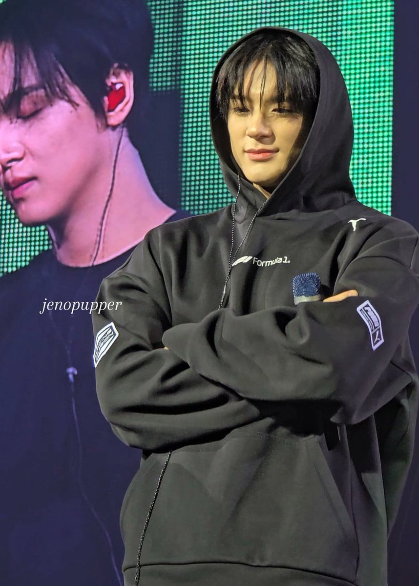Boyfriend in his hoodie