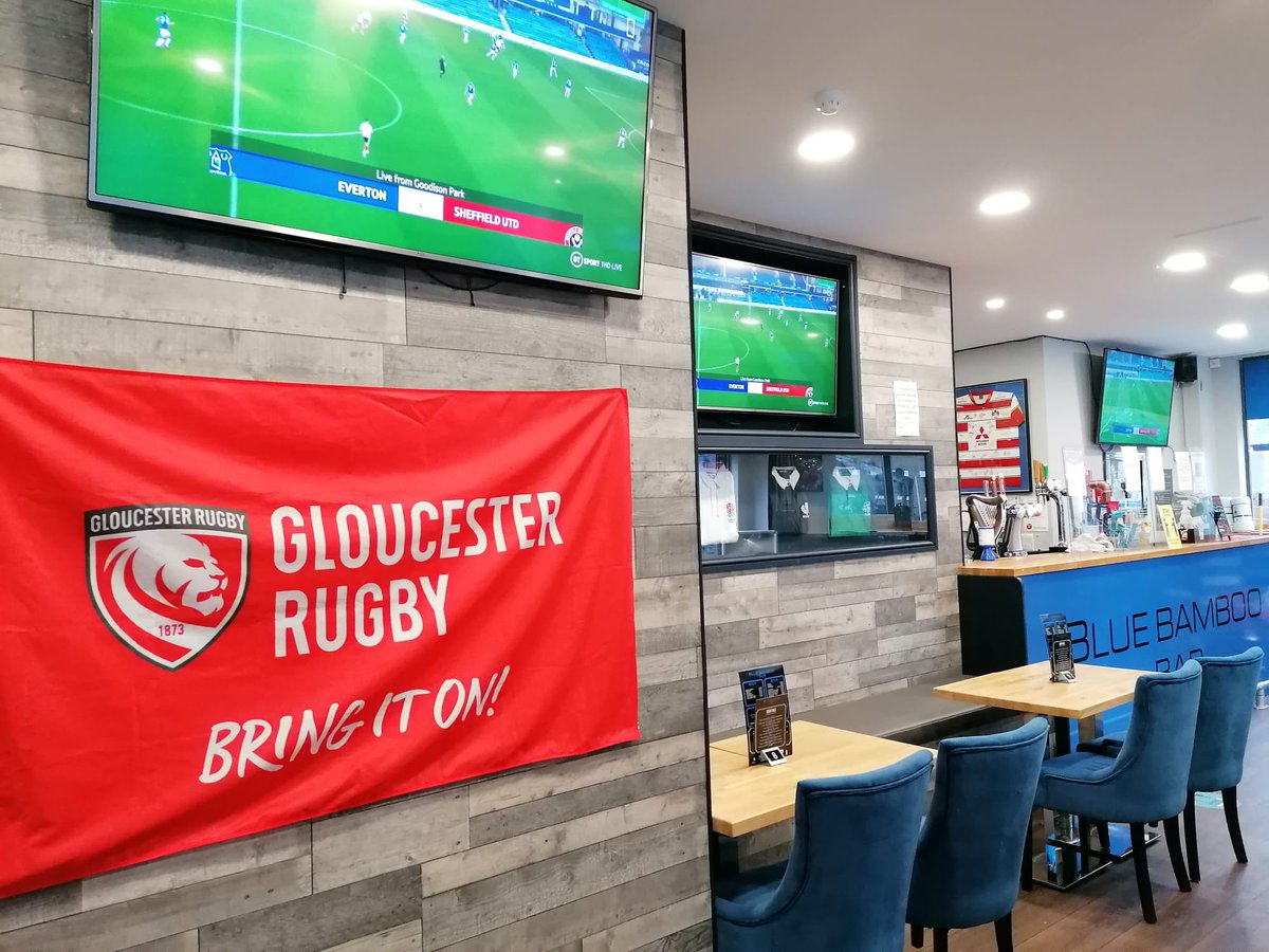 Live #Championship #Football and the #CommunityShield to enjoy with us today ! 

12:30 #Leeds v #Portsmouth 
12:30 #Middlesbrough v #Swansea 
15:00 #ManCity v #ManUtd 

#BlueBamboo #SportsBar #Gloucester #SupportLocal #LocalBusiness
