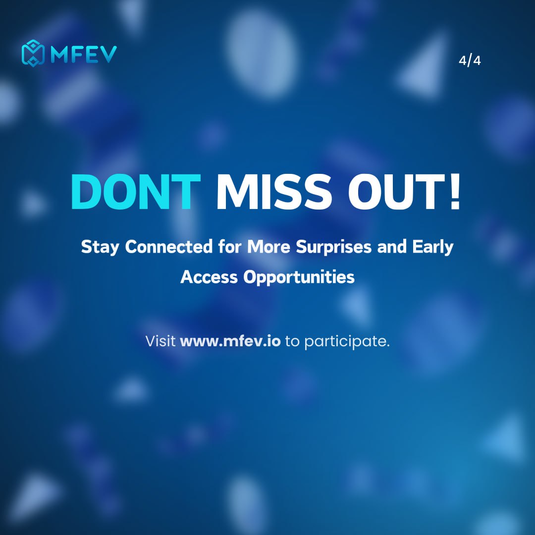 MFEVBlockchain's tweet photo. 🚀 MFEV ICO Update 🚀

🔓 SEED Round: 50% Sold Out! Thank you for the overwhelming support!

👉 Swipe to discover how you can join the next exclusive round and get early access to the MFEV revolution.

🌟 Join our community for more surprises!

#MFEV #Blockchain #ICO #MFEVCommunity #EarlyAccess