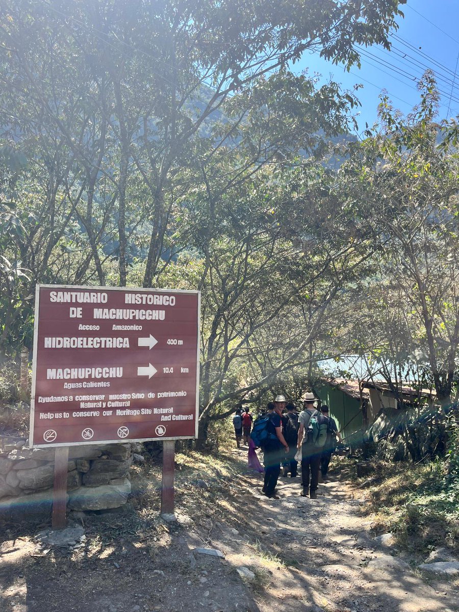 campperu's tweet photo. After 4 days on the #SalkantayTrek, #TeamFalcon have reached the magnificent Machu Picchu! We are grateful to see the clouds lifted for their visit 🌥️ #campseffect @CampsInt https://t.co/jfFcl3VUIH