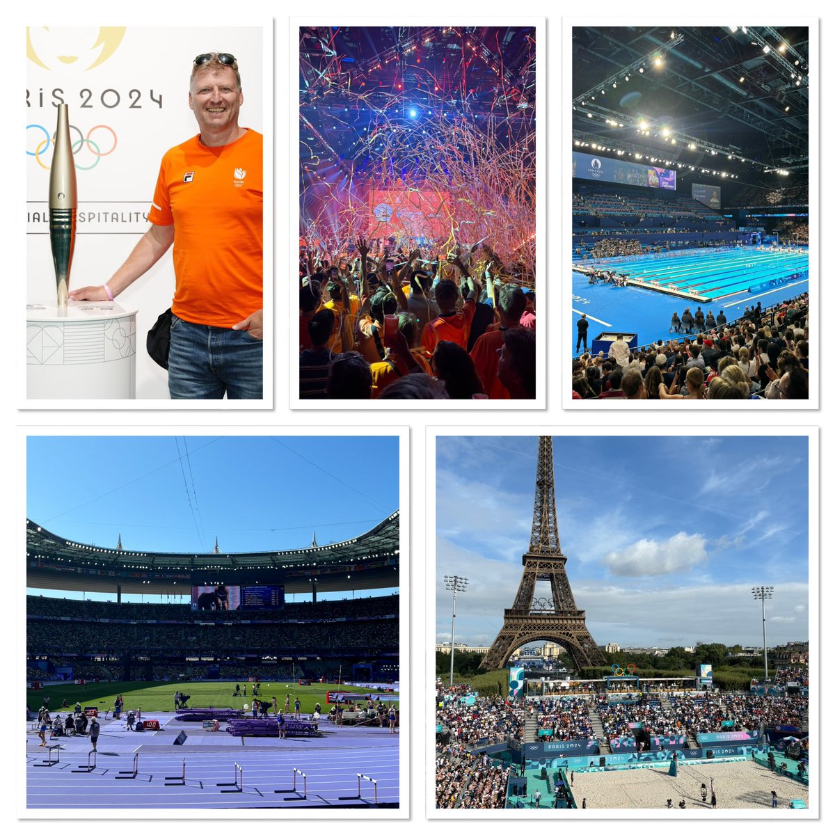 Paris 2024 with 7 sports in over 2 weeks was fantastic 🥇🥈🥉