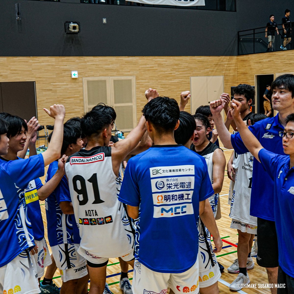 susanoo_m's tweet photo. 『B.LEAGUE U18 REGIONAL LEAGUE 2024 西地区』
　
【試合結果】
U18島根 75-58 大阪U18

🎉2連勝✨

🗓️8/10(土)16:00 TIP OFF
🆚#大阪エヴェッサU18
📍出雲だんだ���とまとアリーナ

明日も熱いご声援をよろしくお願いします‼️

#島根スサノオマジック 
#U18島根スサノオマジック https://t.co/0GyWvBeYoL