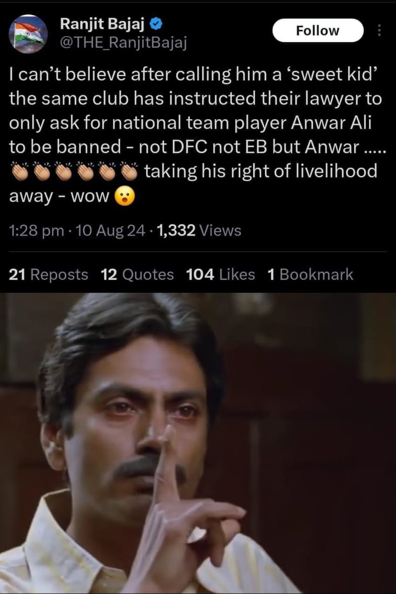 Pavluska1925's tweet image. What goes around comes around.. 

@mohunbagansg 
@THE_RanjitBajaj