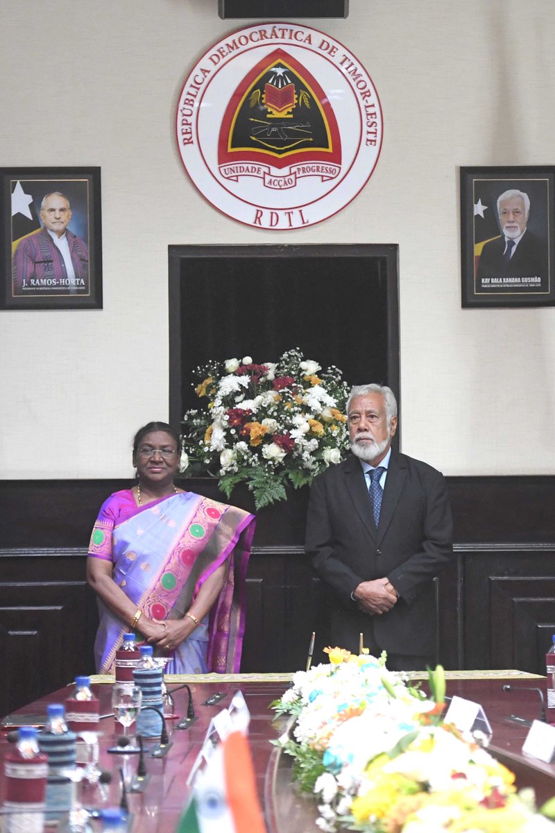 President of India tweet media