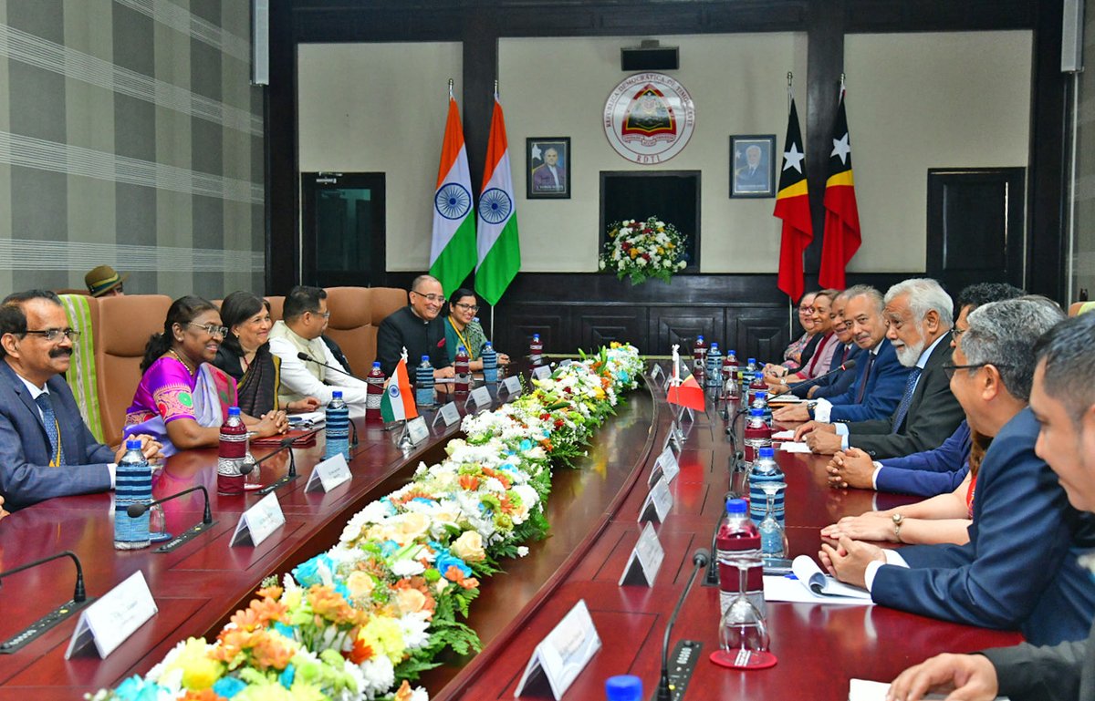 President of India tweet media