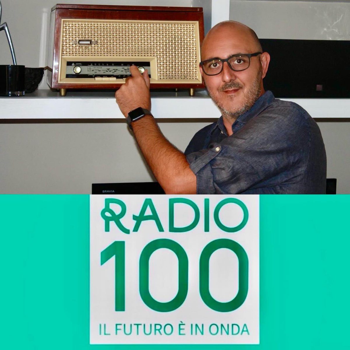 Ci sarò anche io a “Radio100” 
Praia a Mare 20/21 e 22 Settembre.

#radio 
#Musica 
#radio100