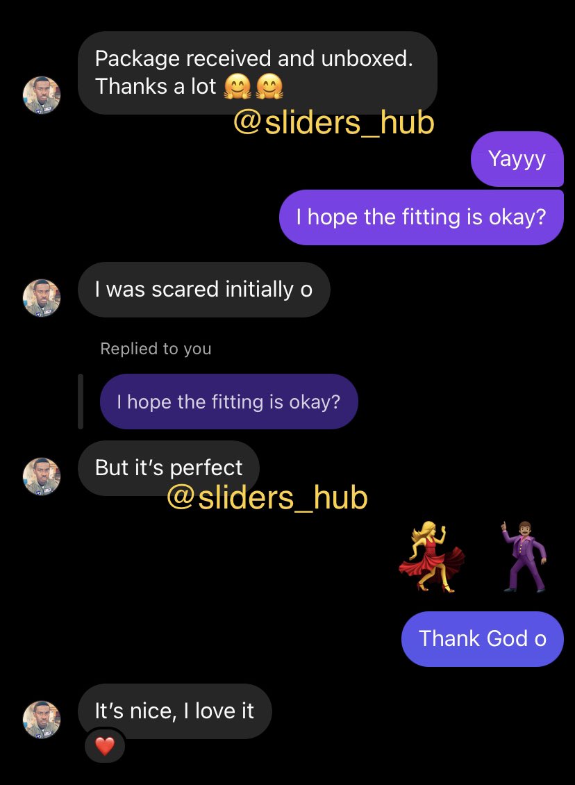 Sliders_Hub's tweet image. Reviews don’t lie!!!
🥳🥳🥳
Thank you to all our loyal customers.
We hope to keep serving you better.
