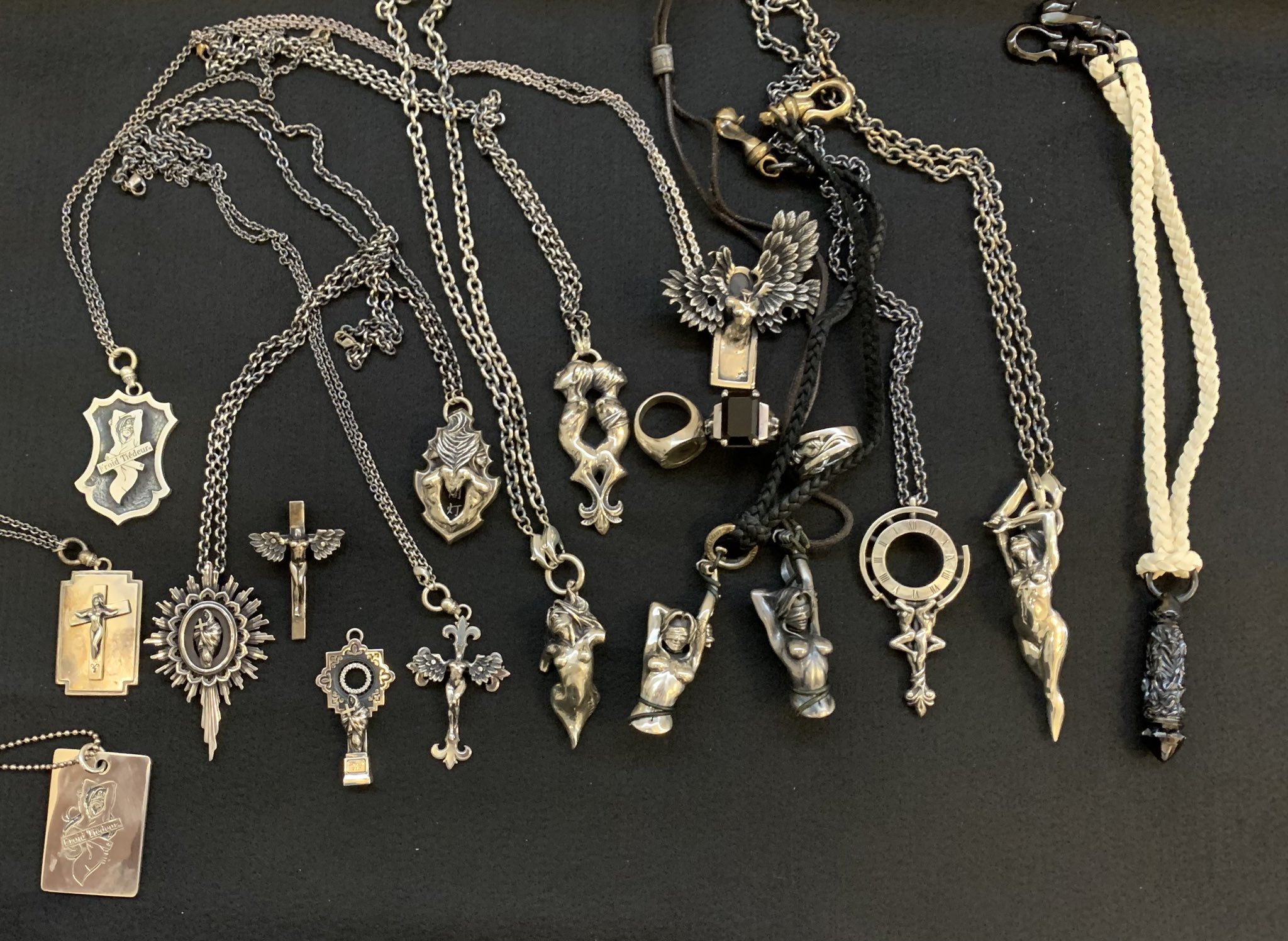 フロワティエドール チョーカー フロワティエドール 限定チョーカー&リング Froid Tiedeur(フロワ