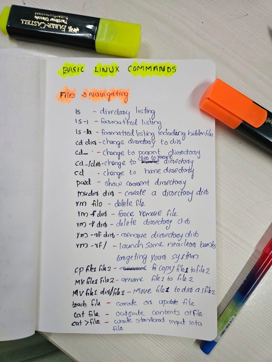 jithinp_p's tweet image. LINUX BASIC COMMANDS.…...
#linux #ubuntu #commands #networking #Hacking #CyberSecurity