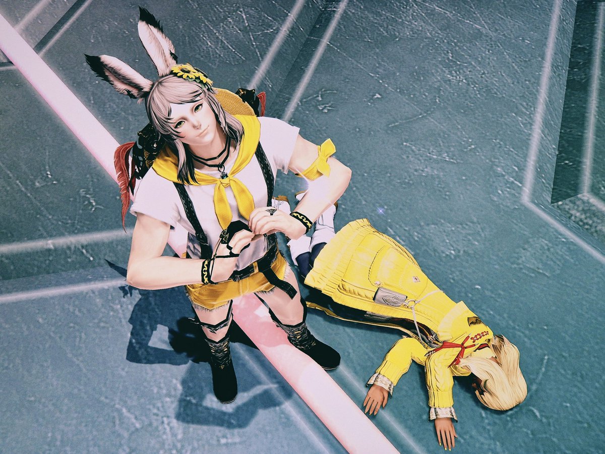 Ryuzume's tweet image. XD Took a whole week to get the kill for Yuya but we did it. #M2S #FFXIV