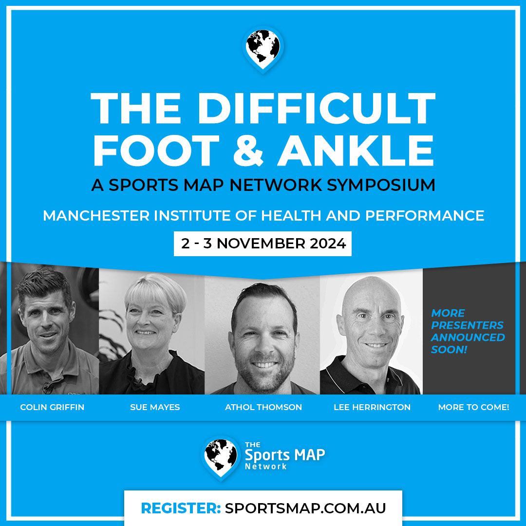 Colin Griffin
Lead Foot and Ankle Clinician at UMPC Sports Surgery Clinic (PhD)

Presenting: 
Performance metrics and rehabilitation of the calf and achilles complex

The Difficult Foot &amp; Ankle symposium

Manchester, 2-3 November

More info: tinyurl.com/2x59wkkh