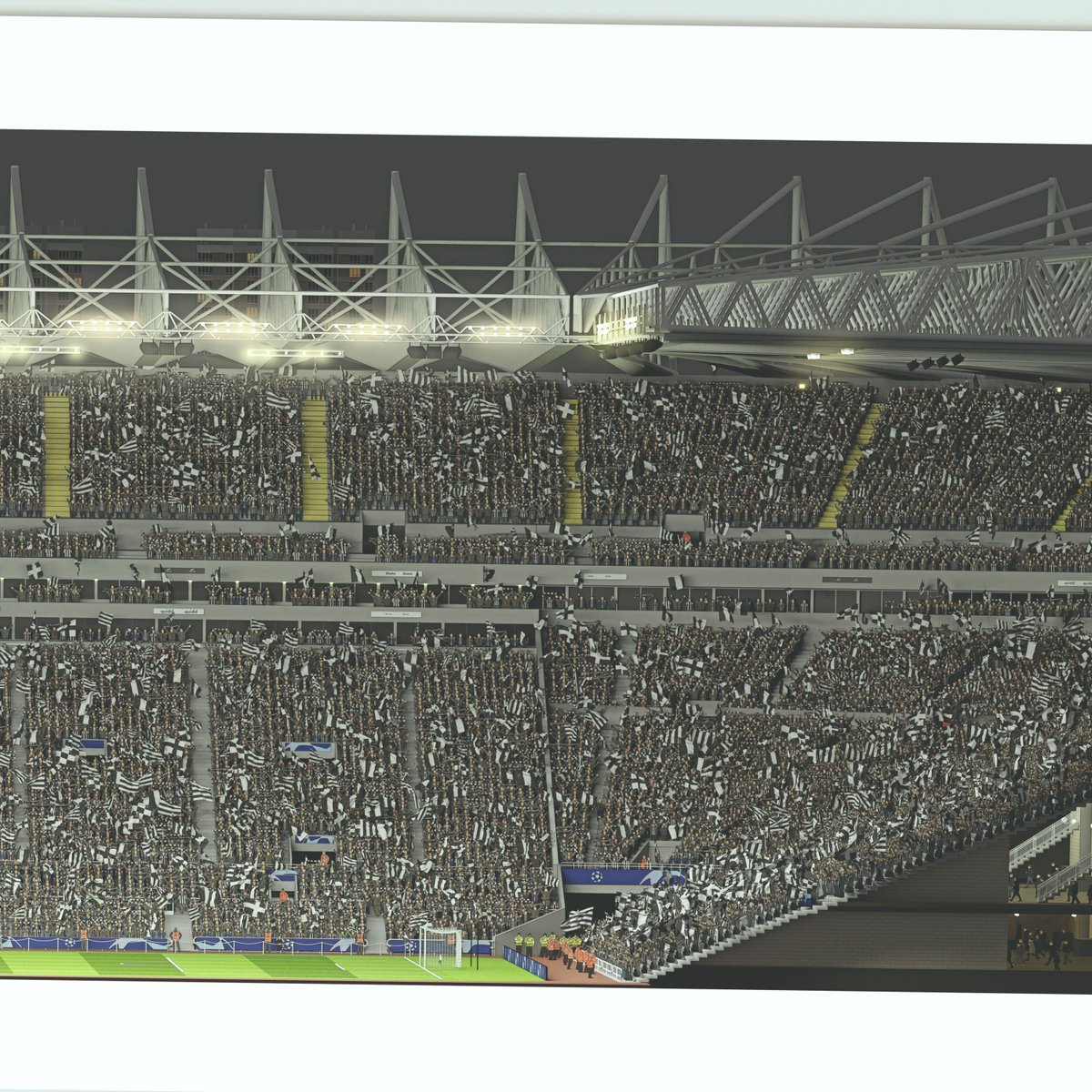 NEW PRINT: An eye-watering number of hours went into illustrating this ultra-wide cross section of St James’ Park stadium, so here it finally is. Now available at the following link if you'd like to grab a print: dgriffin.net/product/nufcpa… Retweets appreciated 🙏 ⚫️⚪️#NUFC