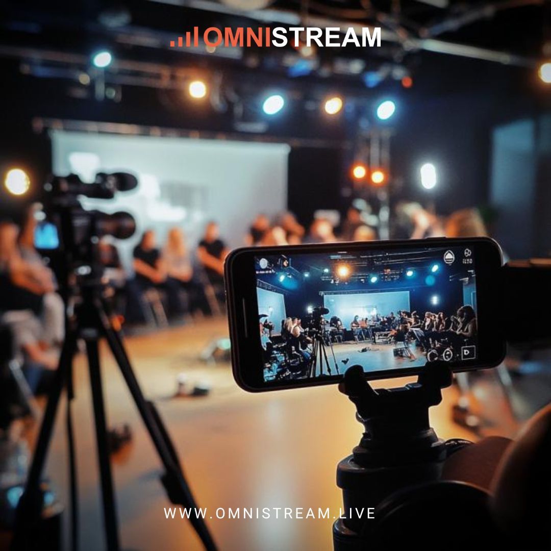 omnistream_live's tweet image. Say goodbye to complicated equipment and hello to seamless streaming with Omnistream! Stream live from your phone and reach a wider audience 

#Omnistream #PhoneStreaming #EasyStreaming  #ProfessionalStreaming
#BroadcastQuality #LiveVideoProduction #TechForBroadcasting
