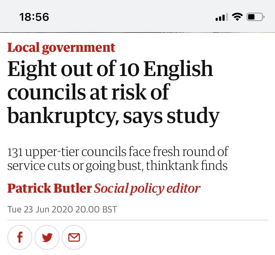 ronbuch's tweet photo. @ScotExpress There’s a reason 192 English councils are effectively bankrupt, Westminster/Tories xenephobic #brecit has destroyed the economy for decades. 
It’s not mitigatable Scotland will be dragged fine by Westminster &amp; it’s destructive colonialism https://t.co/7CM26xBamp