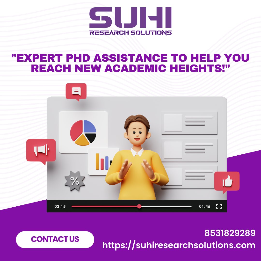 SuhiResearch's tweet photo. "Expert PhD Assistance to Help You Reach New Academic Heights!"

#suhiresearchsolutions #thesis #thesishelp #thesislife #thesiswriting #PhD #phd #phdlife #phdjourney #phdstudent #phdproblems #phdresearch #phdcandidate #PhDsupport #phdsupportgroup #suhiresearchsolutions #webdevel https://t.co/VrQyjGbPqQ