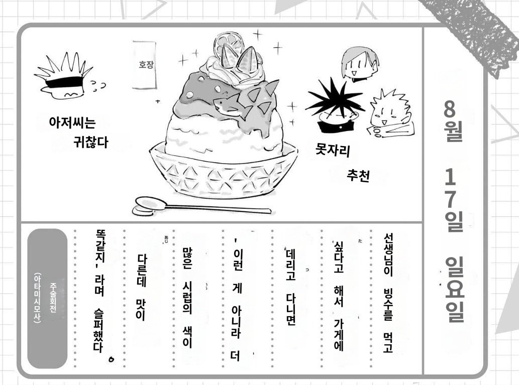 Zinn69611032's tweet photo. 고죠 사토루 설빙같은 Mz빙수보다 시럽색 다른데 맛은 똑같은 카키고오리 좋아하는거 역시 추억의 맛이라서 일 거 같음
당연 빨간색은 딸기 파란색은 소다맛 생각하고 스구루거 뺏어먹었는데 똑같은 맛이었던 추억 있을 거 같음 https://t.co/G6ZlZjupPy