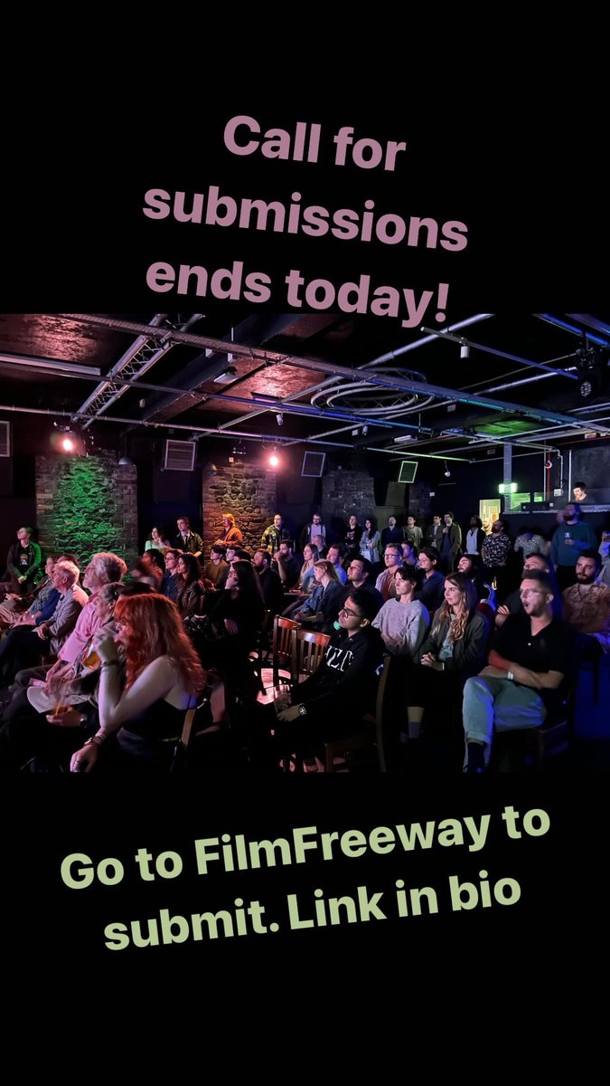 cardiffminifilm's tweet photo. Today is the day. Submit now. https://t.co/DsySSrgJhH