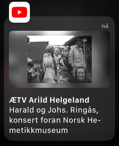 Harald og Johs. Ringås, konsert foran Norsk Hemetikkmuseum youtu.be/-z2gZIkWm0Q?si…