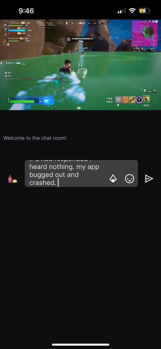 RealNikkiAggie's tweet photo. @TwitchSupport uhhhh why does the mobile app keep bugging out??? I thought it was my phone and restarted my phone… deleted the app twice and everything. https://t.co/gL6Ranwlk3