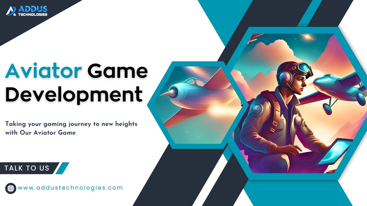 addustech's tweet image. Take a flight with #AviatorGameDevelopment where the possibilities and fun! Our team is here to help make your thoughts become a reality with stunning and engaging #games.

Explore More  - addustechnologies.com/p2e-nft-game-p…
#AviatorGame #GameDevelopment #GamingExperience #P2E