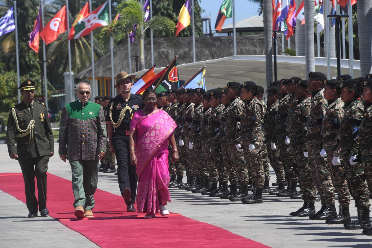 President of India tweet media