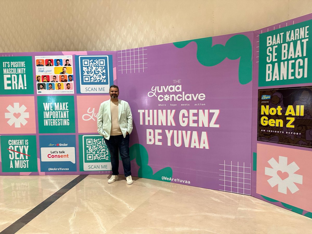 tanejamainhoon's tweet photo. Think Gen Z, think Yuvaa!
The auditorium is filling in but my favourite area is the showcase 😊
#YuvaaConclave https://t.co/0QlHsrvnuI